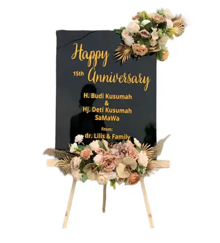 Papan Bunga Akrilik Cikeleng