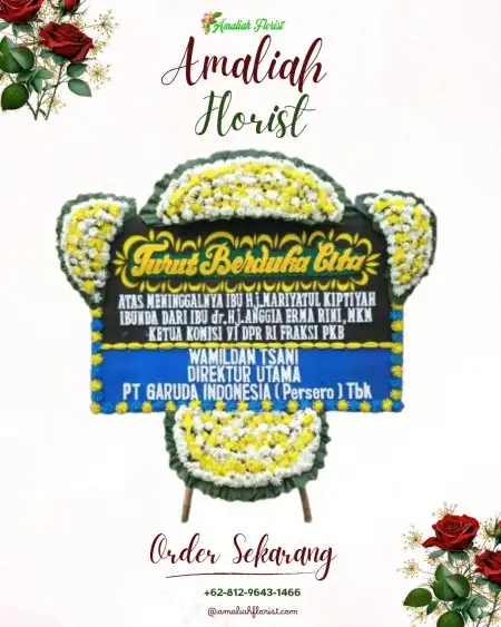 Papan Bunga Duka Cikeleng